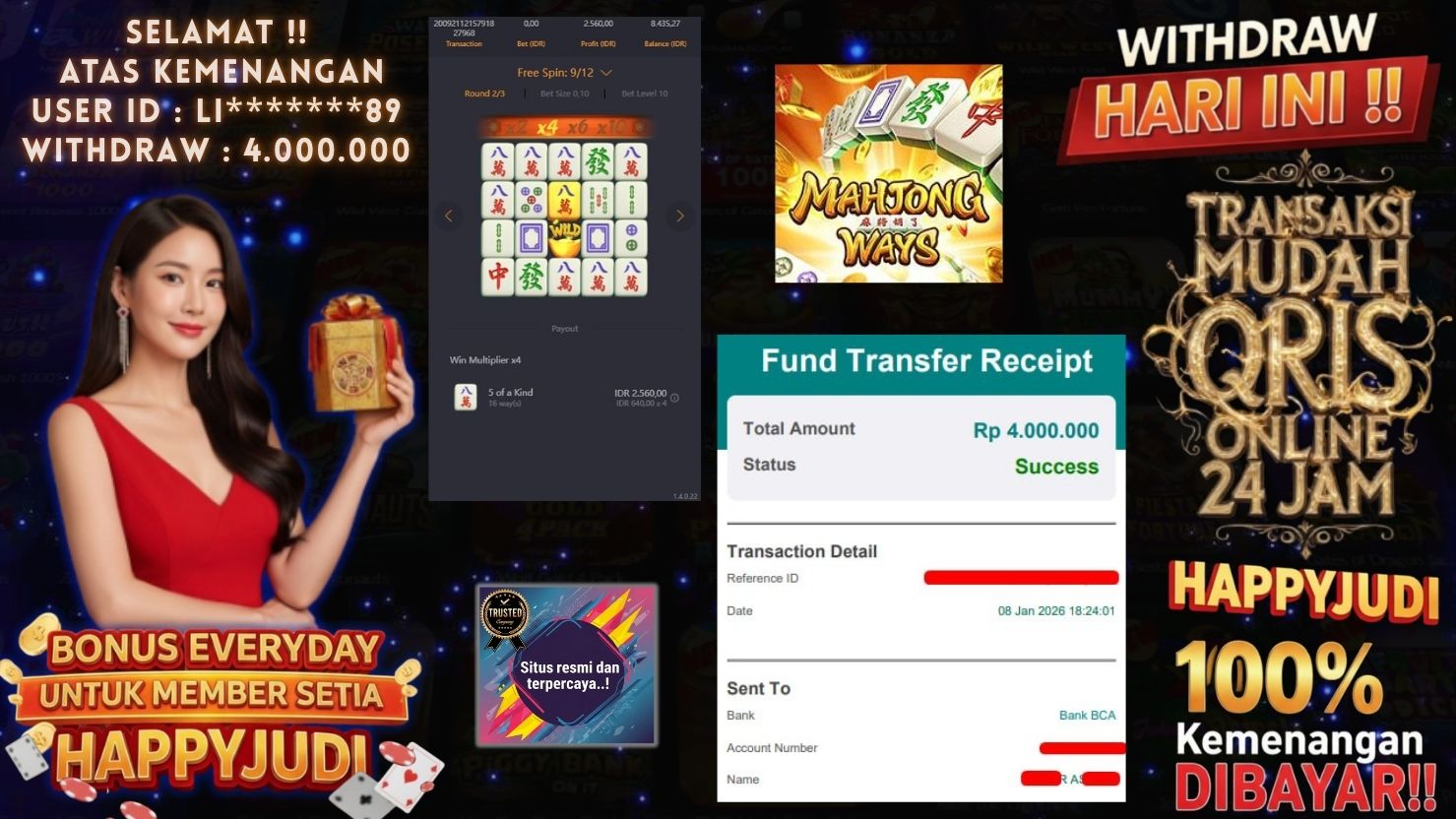 HAPPYJUDI JACKPOT SLOT MAHJONG WAYS